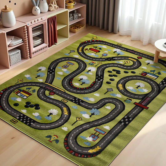 Детска игрална пътека Зелен 160x210см