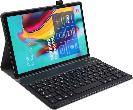 Αποσπώμενο Bluetooth Flip Cover με Πληκτρολόγιο Μαύρη (Samsung Galaxy Tab S6 Lite P610)