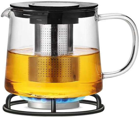 Kamille Ceainic Cu Filtru Din Sticlă 1000ml