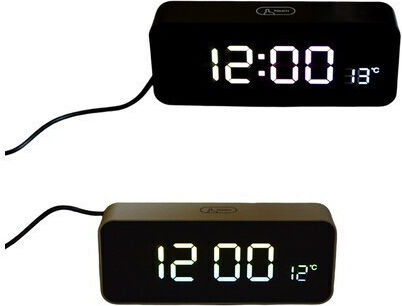 Dorosimo Tabletop Digital Clock with Alarm (Μiscellaneous Colors)