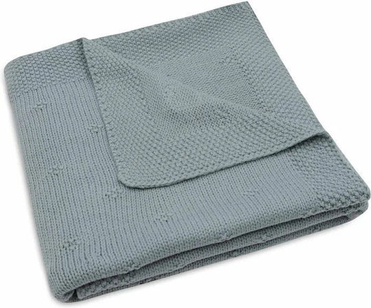 Jollein Pătură Pepinieră Swaddling pături Tricotat Verde 75x100cm