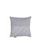 Anna Riska Sofa Cushion 1455 Made of 100% Cotton Gray 42x42cm