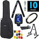 Harley Benton Case Electric Guitar Black
