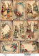 Decoupage Reispapier Weihnachtsmäuse 30x21cm