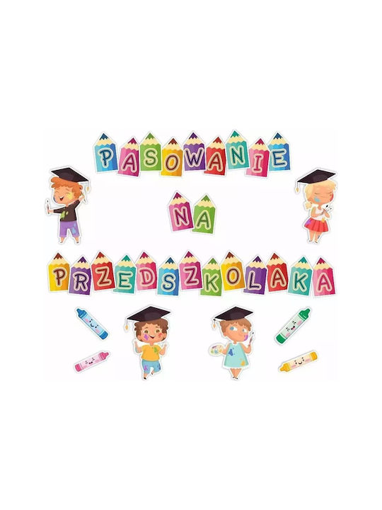 Learnhow Double-sided Window Decorations Matching 32pcs