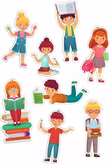 Kinder Wandsticker Doppeltes Fenster Kinder 01 8 Stück Learnhow