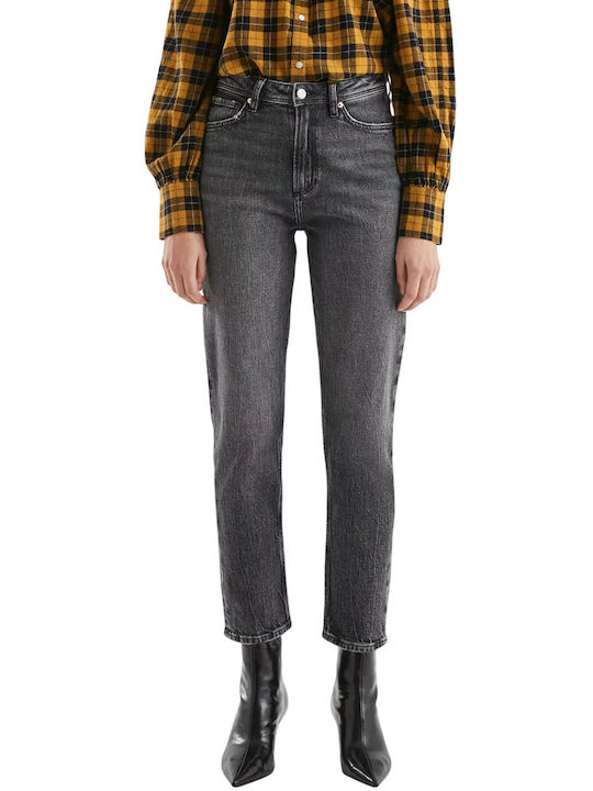 Tizie Γυναικείο Jean Παντελόνι σε Slim Εφαρμογή Γκρι