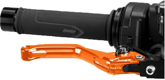 Puig Motorcycle Brake Lever Adjustable Orange 4130TN