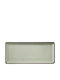 Kutahya Porselen Serving Platter made of Porcelain Green 35x15cm