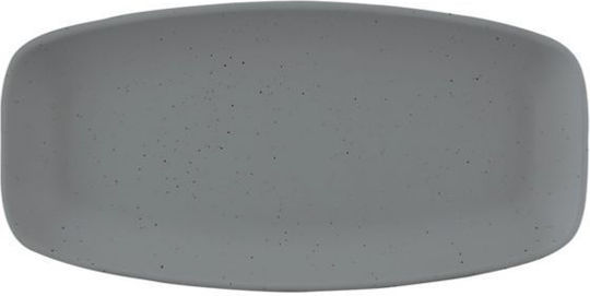 Servewell Πιατέλα Σερβιρίσματος Μελαμίνης Γκρι 24x24εκ. 6τμχ