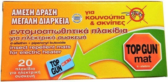 Top Gun Εντομοαπωθητικές Ταμπλέτες 20τμχ Top Gun Εντομοαπωθητικές Ταμπλέτες 20τμχ