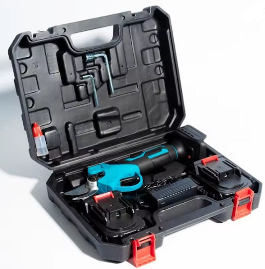 Baumschere Batterie Bürstenlos 2x5Ah mit Maximalem Schnittdurchmesser 33mm im Transportkoffer