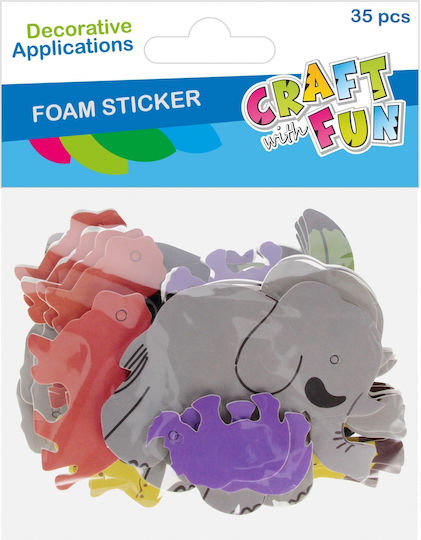 Craft with Fun Craft Item 35pcs