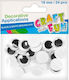 Craft with Fun Ochi de artizanat 24buc