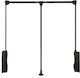 Geman Wardrobe Lift Metallic Black 40100047