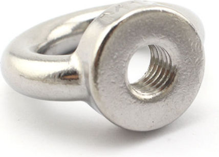 Nickel-Plated Pad Eye Internal Thread M5 Φ23/13.5mm Inox 304