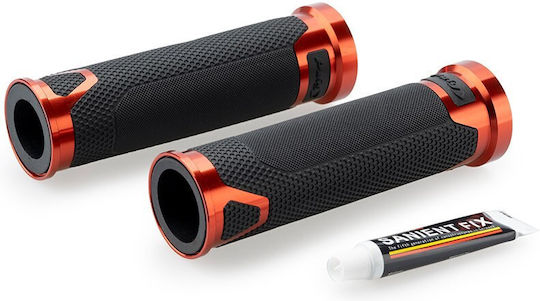 Χερουλια Τιμονιου Revving Orange Grips Universal 22272t Puig