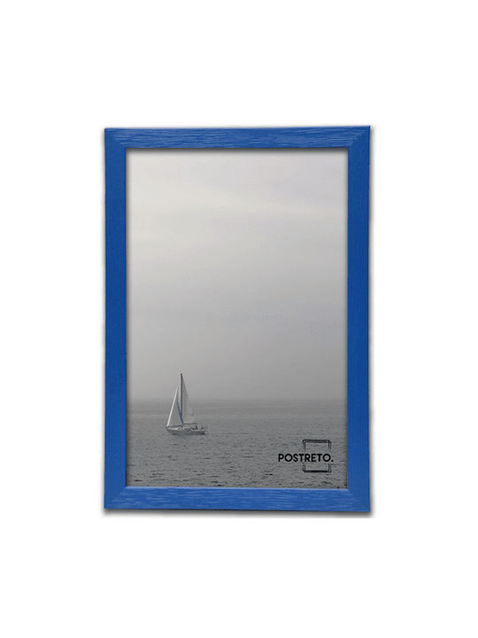 Mexico Wooden Photo Frame with Blue Frame