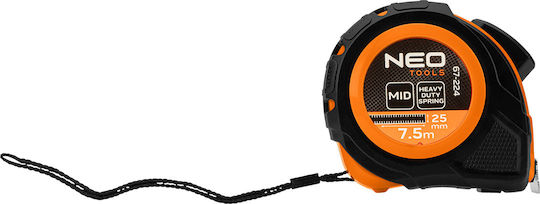 Neo Tools Μετροταινία 25mm x 7.5m