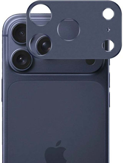 Set Folie Cameră iPhone 17 Pro Max Skyddar Innovation Albastru Marin Sticlă Cameră Autocolant