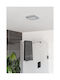 Eglo Deckenleuchte Badezimmer 15cm mit Integrierte LED