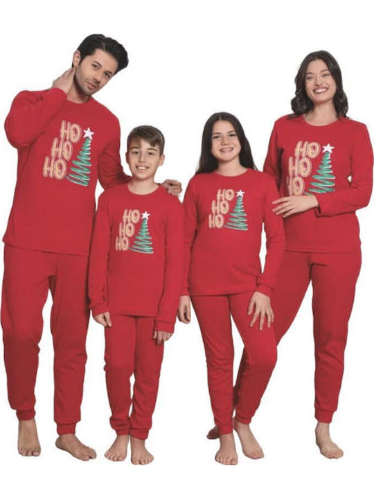 Baki Kids' Pajamas Winter Red