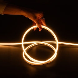 kelvo Rezistent la apă Bandă LED 24V cu lumină Alb Cald 1m