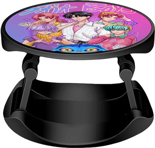 Huntrix Saja Boys Phone Holders Stand Handheld Mobile Phone Support Base