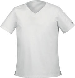 Egochef Bluse Koch Unisex Weiß