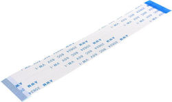 Flexible Flat Flex Cable Ffc 12 Pin 0.5mm Pitch Opposite Direction 25cm Oem