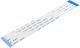 Flexible Flat Flex Cable Ffc 12 Pin 0.5mm Pitch Opposite Direction 25cm Oem