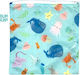 Bumkins Ocean Life Schulische Lunch-Hülle Hellblau