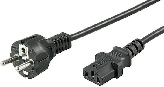 Microconnect Power Cord Cee 7/7 C13 3m Black Straight Schuko H05vv-f3x1mm2 Cu Male-female