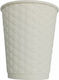 Ecocraft Einwegbecher Papier Weiß 240ml 25Stück
