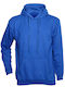 Kprime Swp280c Blue Sweatshirt Work Shirt with Hood Front Pocket #swp280crb