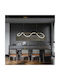 kelvo Glow Pendant Light White 140x40x30cm