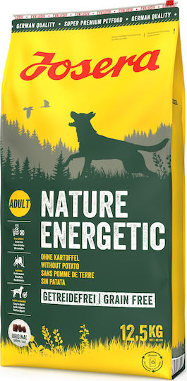 Josera 12.5kg Dry Food Grain-Free for Adult Medium & Large Breed Dogs with Potatoes, Meat, Poultry, Apple and Salmon