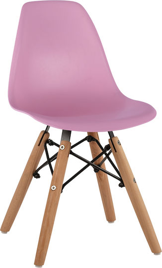 Детски Стол Twist Kid 30.5x33x59 см Розов Детски Стол Twist Kid 30.5x33x59 см Розов
