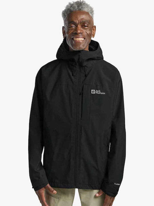 Jacket Waterproof and Windproof Black