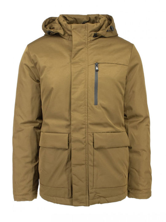 Winter Jacket Parka Oil Lido-khaki