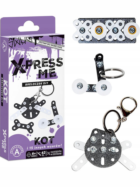 X-press Me Keychain Diy Cat Alex