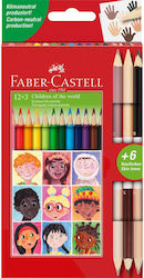 Faber-Castell Buntstift Mehrfarbig