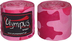 Olympus Camo Elastic Pink Hand Wraps 250cm