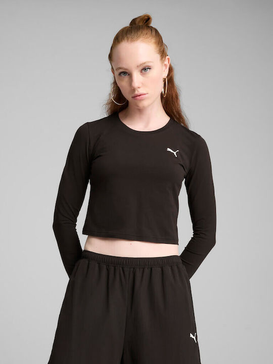 PUMA Μπλούζα Black