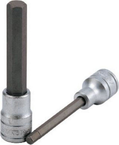 Teng Tools Long Walnut Pneumatic with Allen Head and Socket 1/2'' H12x100mm