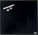Nobo Diamond Glass Dry Erase Board 300x300 Black