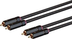 Monoprice Monoprice Onix Series Male RCA Kabel 0,9m