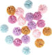 DP Craft Pom Pom Handwerk Mehrfarbig Set 20Stück