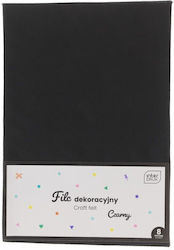 interDRUK Filz Schwarz 210x297cm