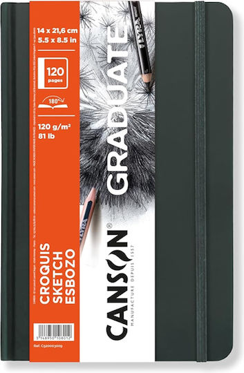 Бележник Canson Grd Croquis Sketch 120гр 14x21,6 60л Портрет